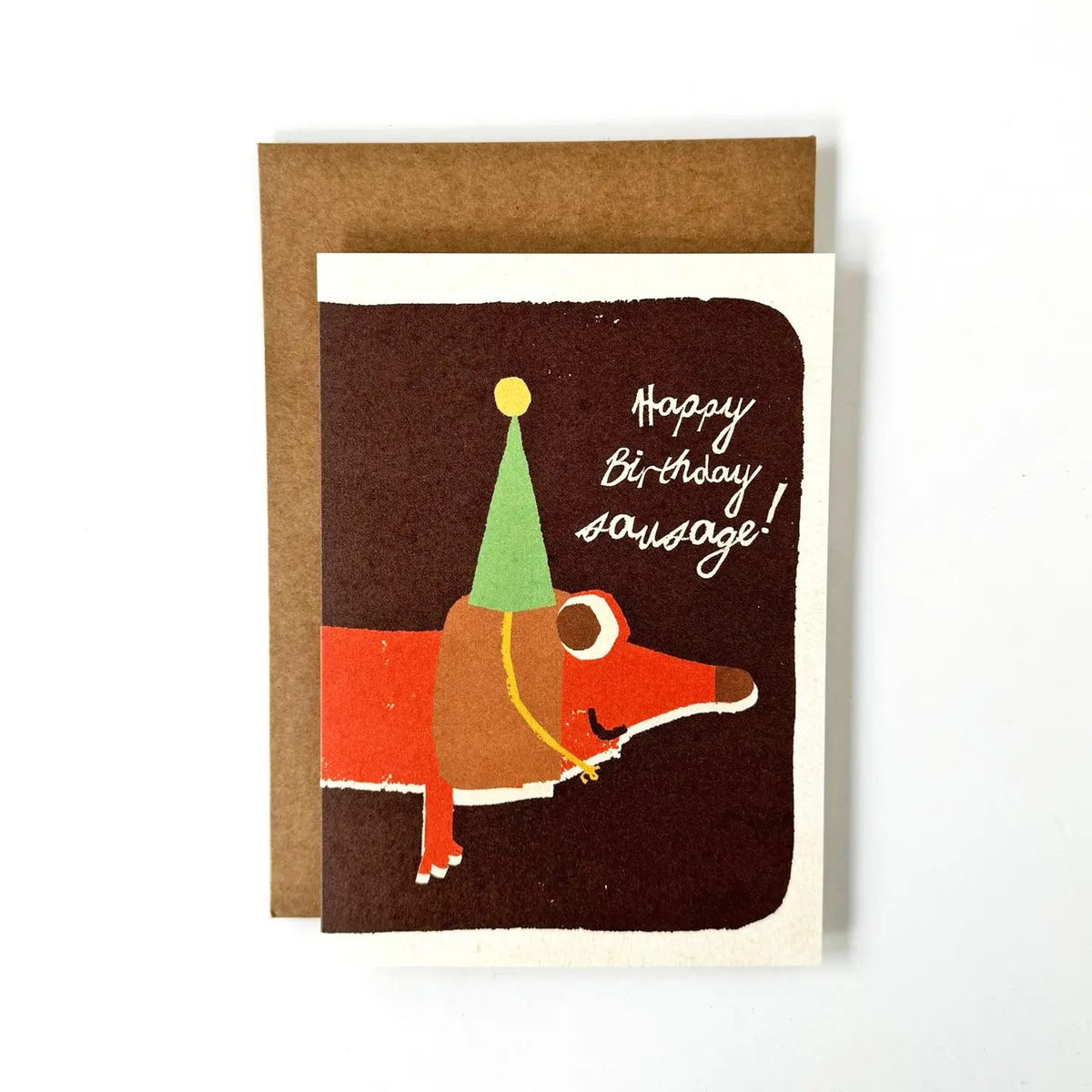 Happy Birthday Sausage Greeting Card