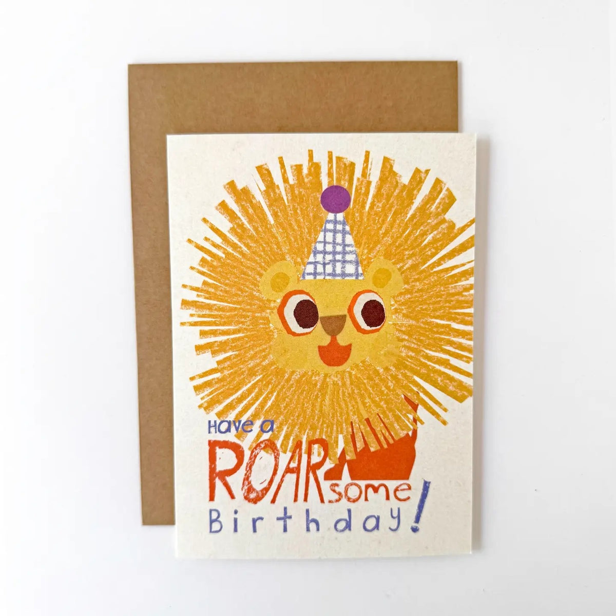 Roarsome Birthday Greeting Card