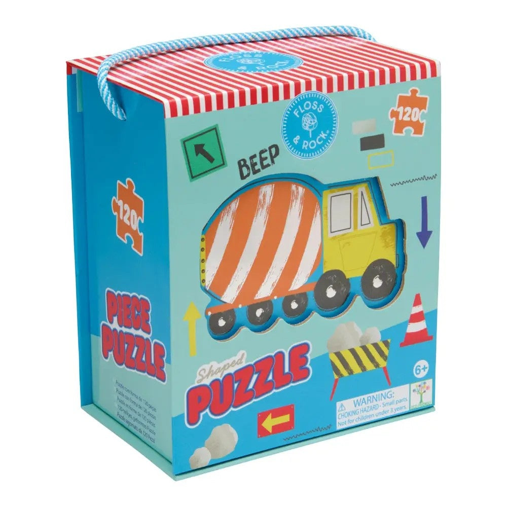Shaped Jigsaw Puzzle 120 Piece - Construction