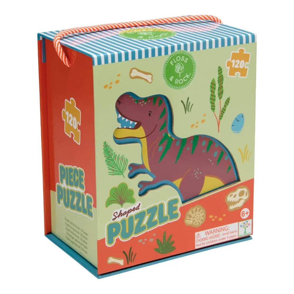 Shaped Jigsaw Puzzle 120 Piece - Dinosaur