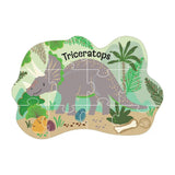 Shaped Jigsaw Puzzle 12 Piece - Dinosaur
