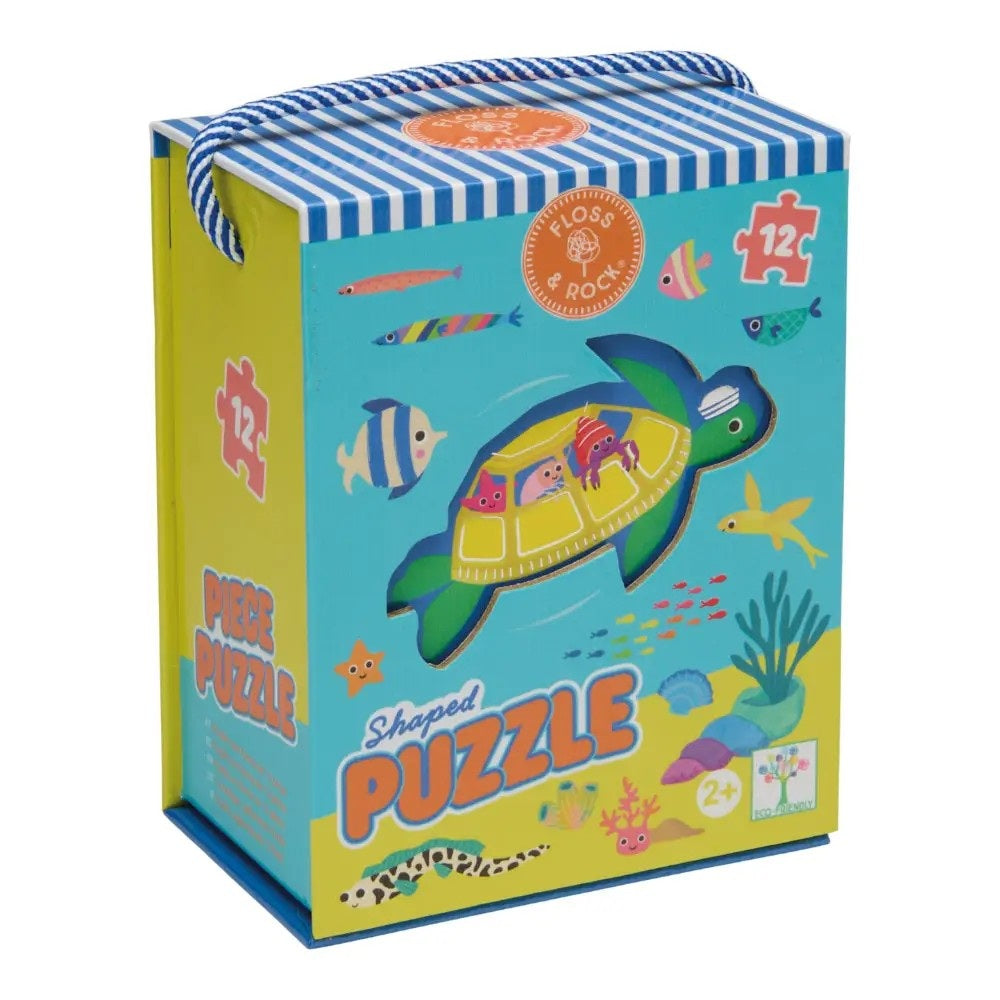 Shaped Jigsaw Puzzle 12 Piece - Ocean