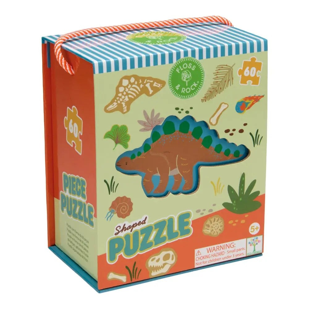 Shaped Jigsaw Puzzle 60 Piece - Dinosaur