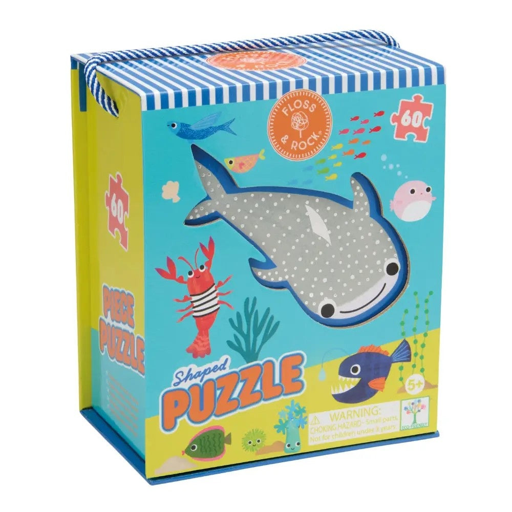 Shaped Jigsaw Puzzle 60 Piece - Ocean