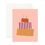 Birthday Layer Cake Greeting Card