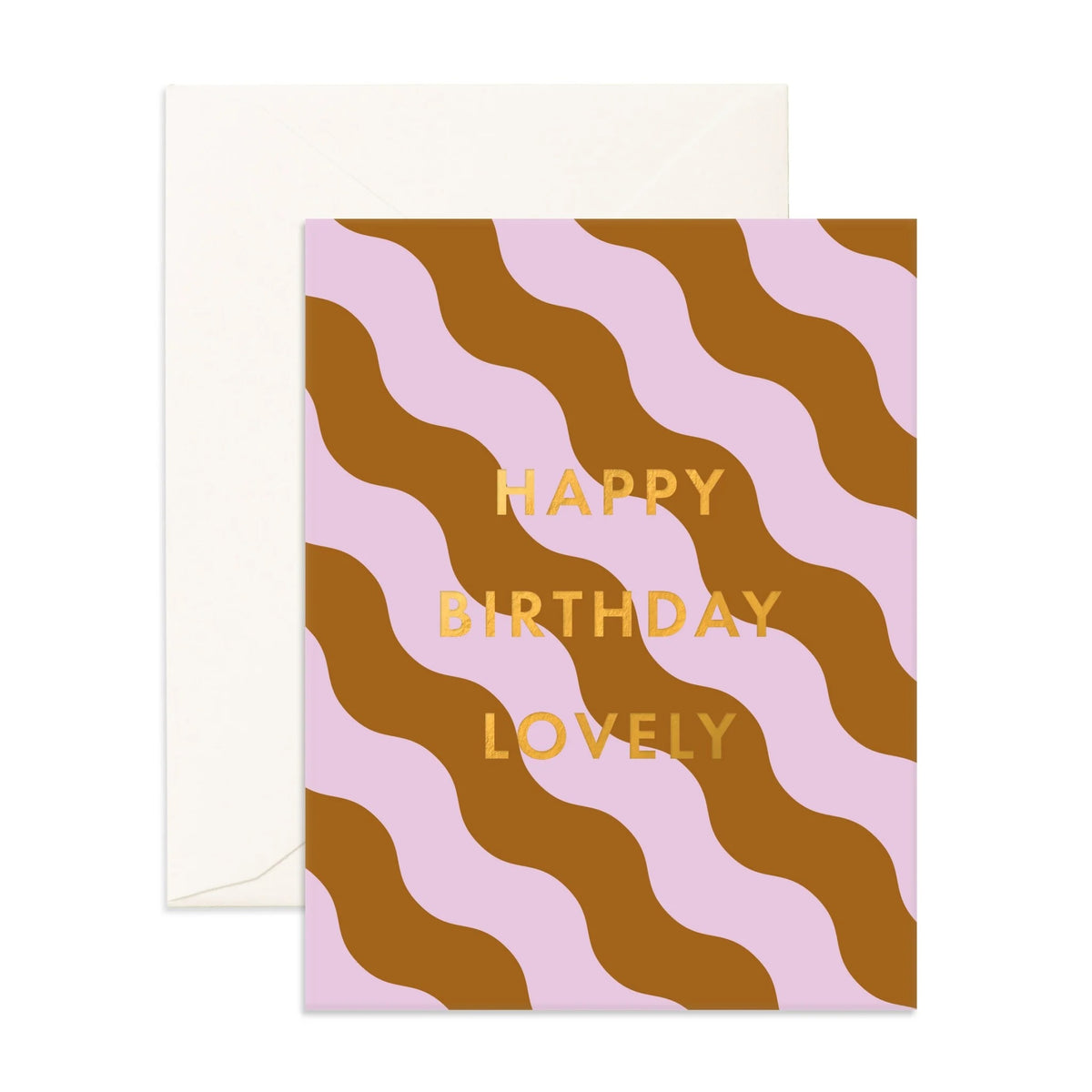 Birthday Lovely Ripple Greeting Card