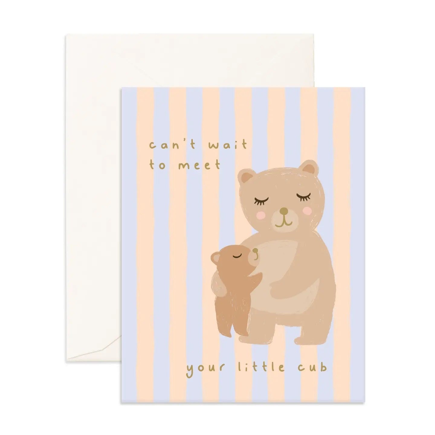 Meet Little One Cub Greeting Card