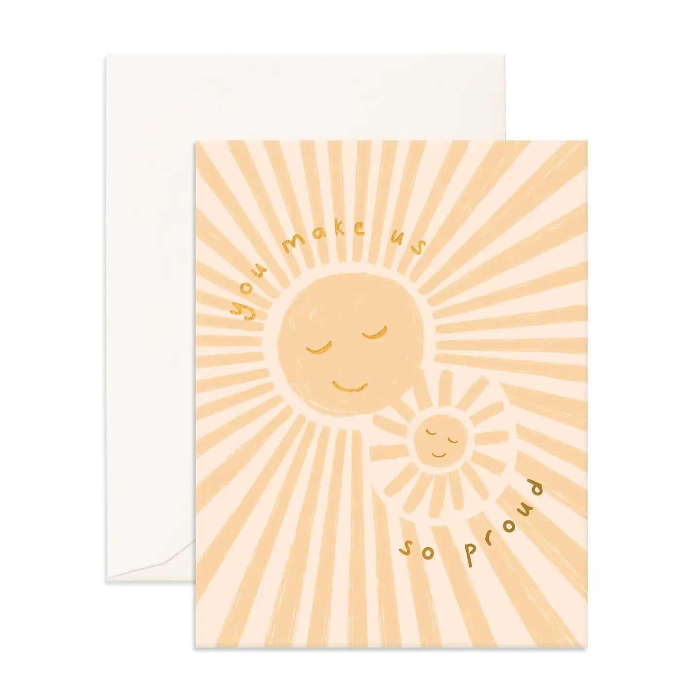So Proud Suns Greeting Card