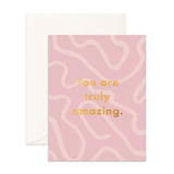 Truly Amazing Como Greeting Card