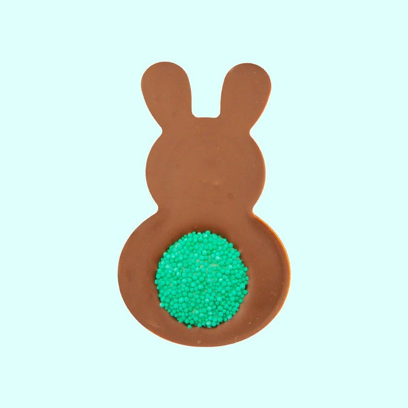 Milk Chocolate Bunny With Blue Tail