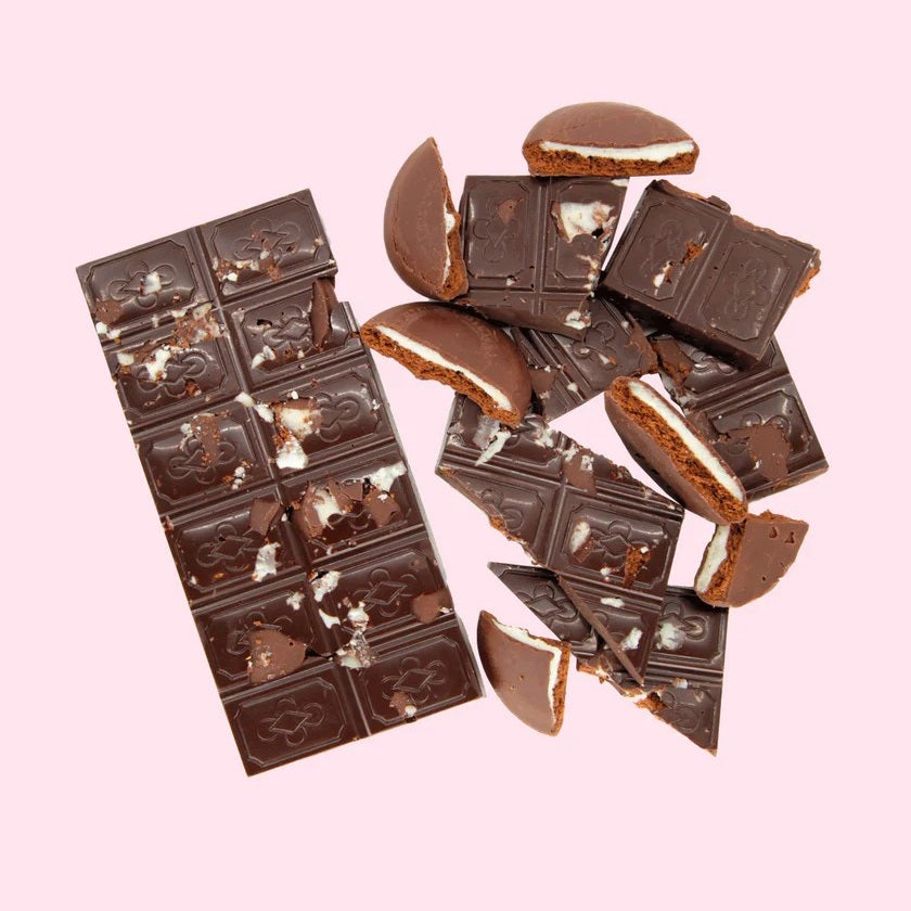 Mint Slice Chocolate Block (Dark)