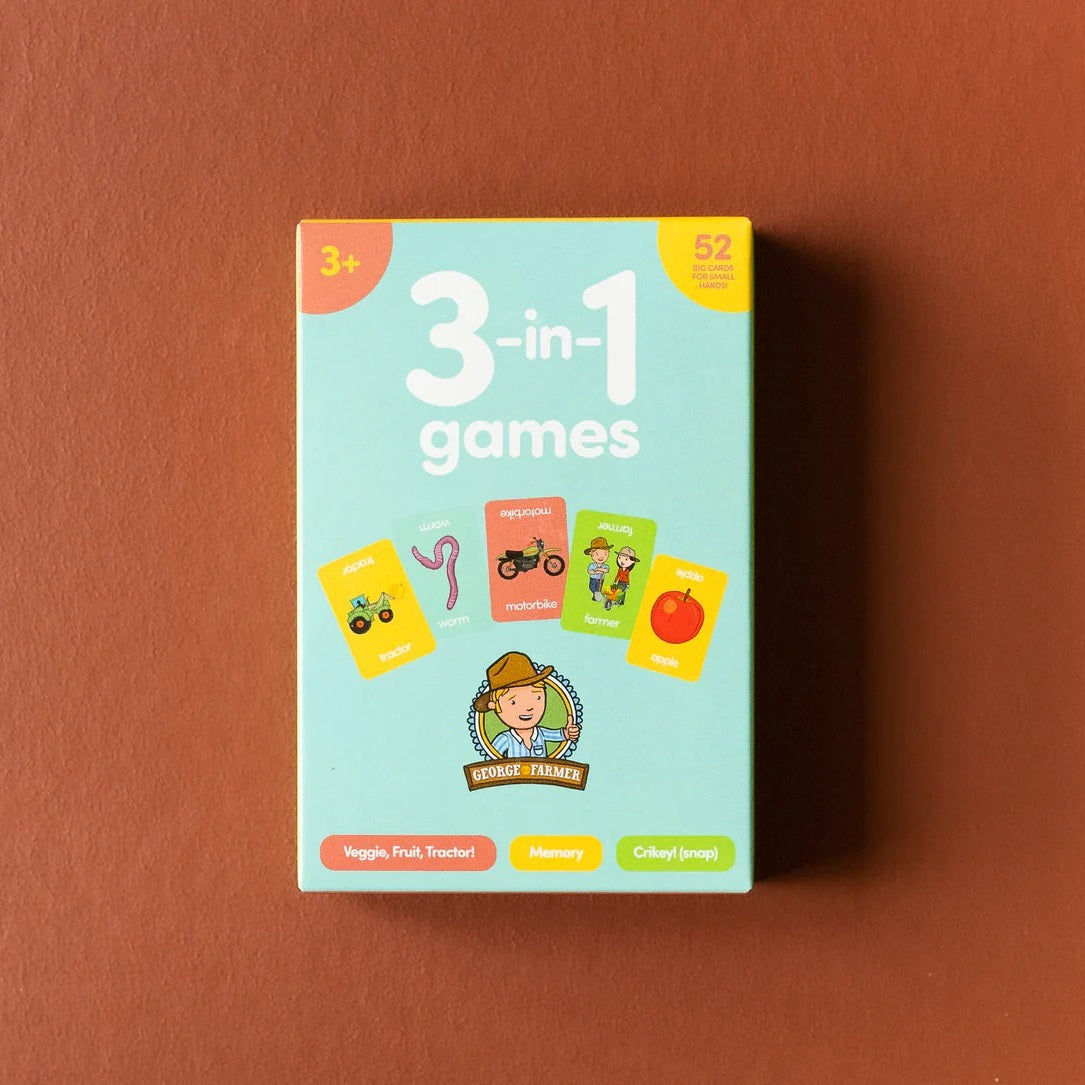 George The Farmer 3 In 1 Card Game