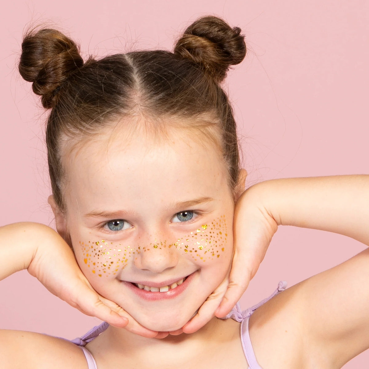 Glitter Freckles Hearts