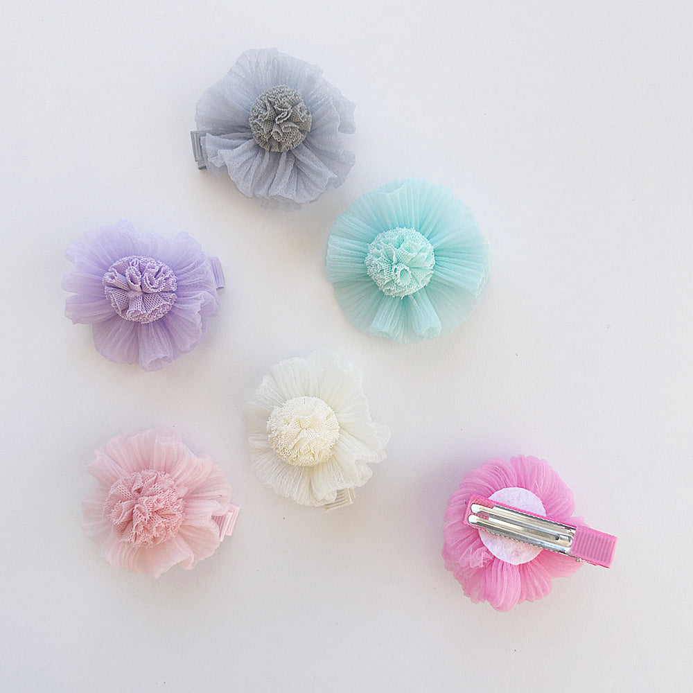 Pom Pom Clip (6 Colours)
