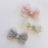 Star & Tulle Bow Clip (3 Colours)
