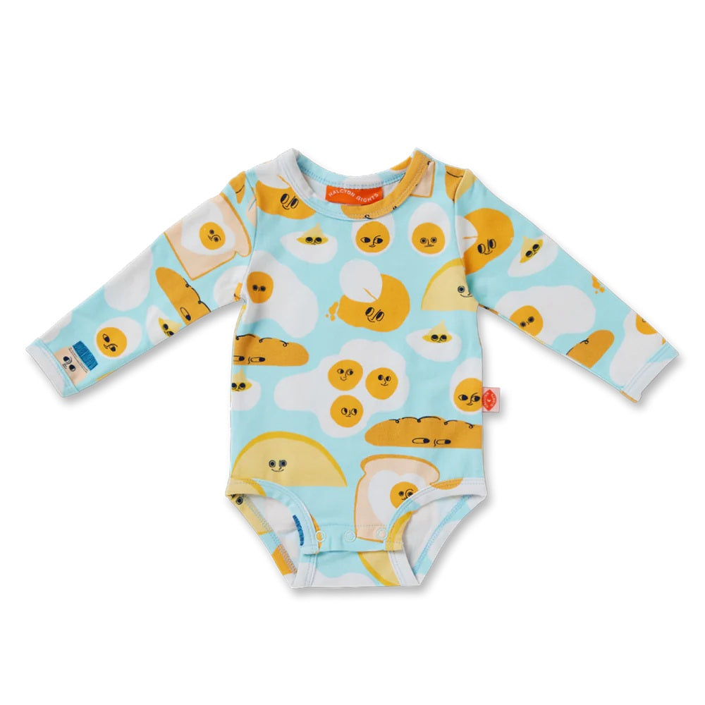 Brunch Buddies Long Sleeve Bodysuit