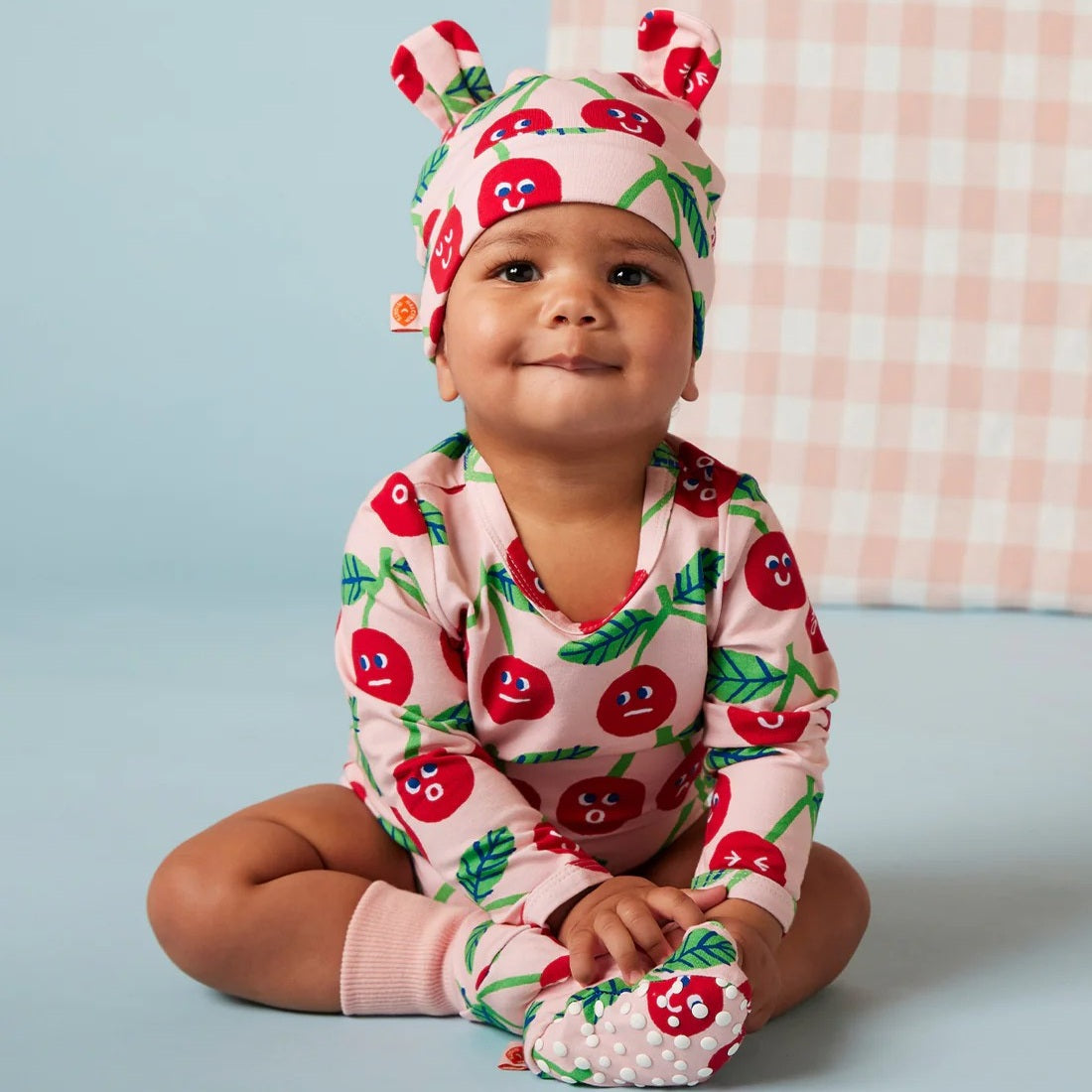 Cheeky Cherry Long Sleeve Bodysuit