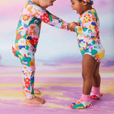Rainbow Valley Baby Booties
