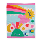 Rainbow Valley Baby Blanket