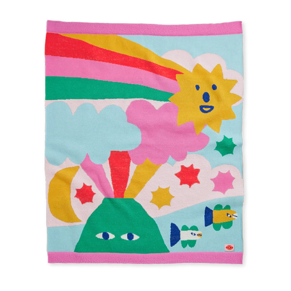 Rainbow Valley Baby Blanket