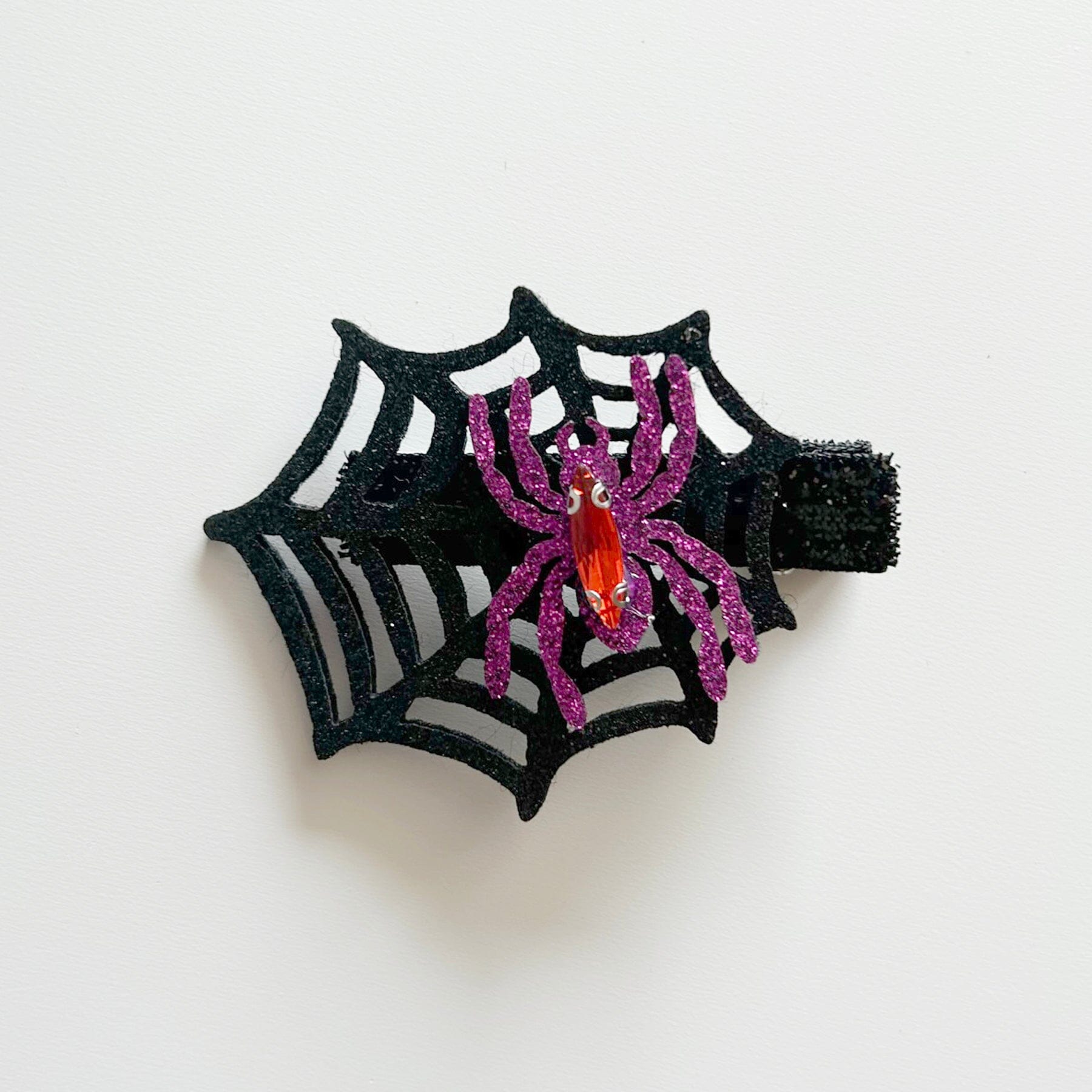 Spider & Web Hair Clip