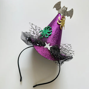 Witches Hat Headband (Purple)