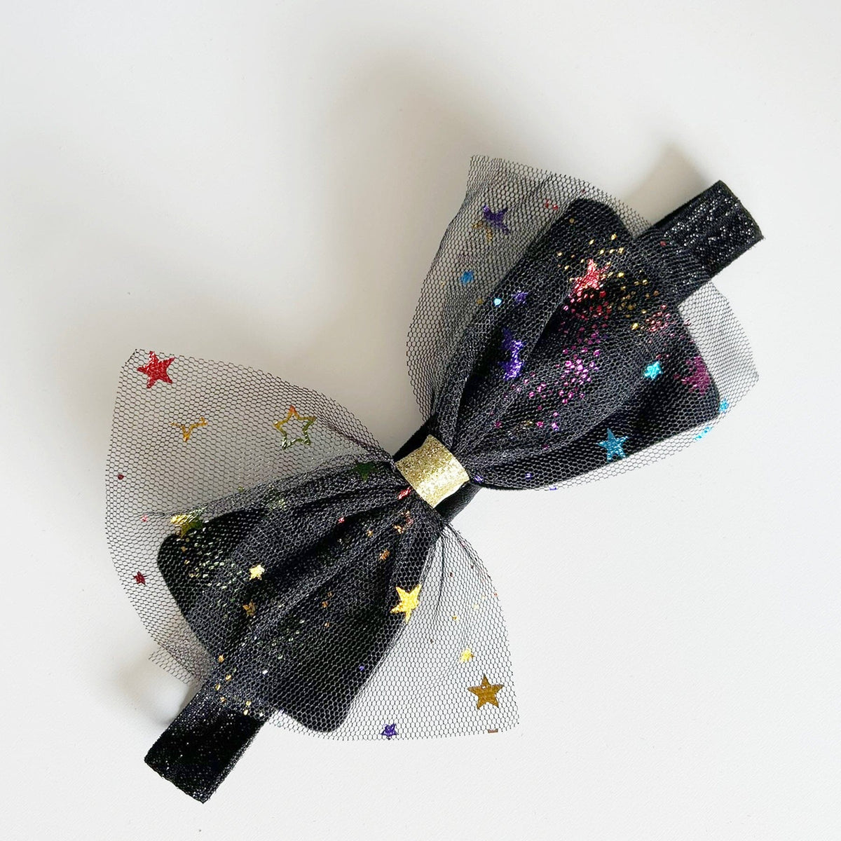 Star Tulle & Velvet Stretch Headband
