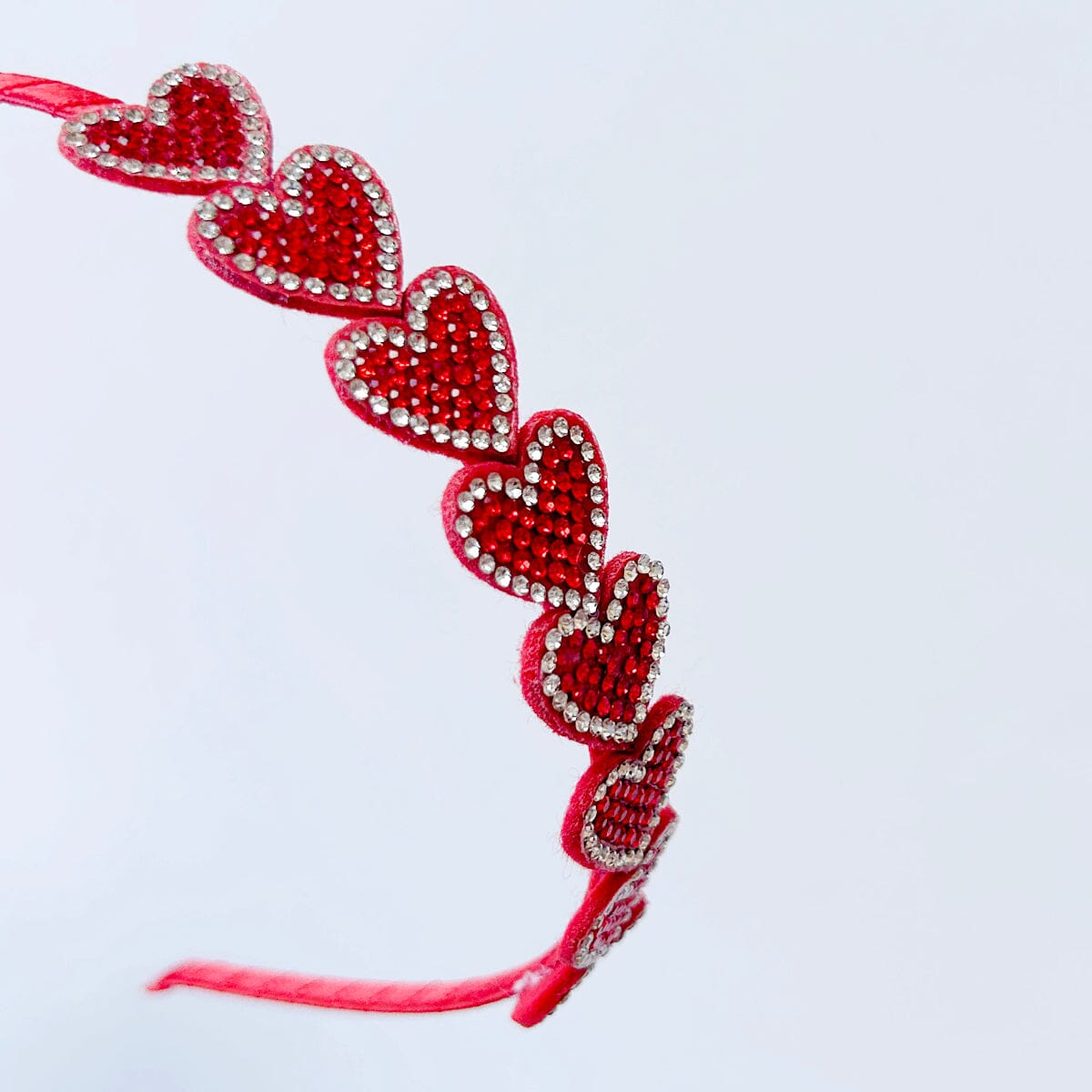 Lots of Hearts Headband (Red)