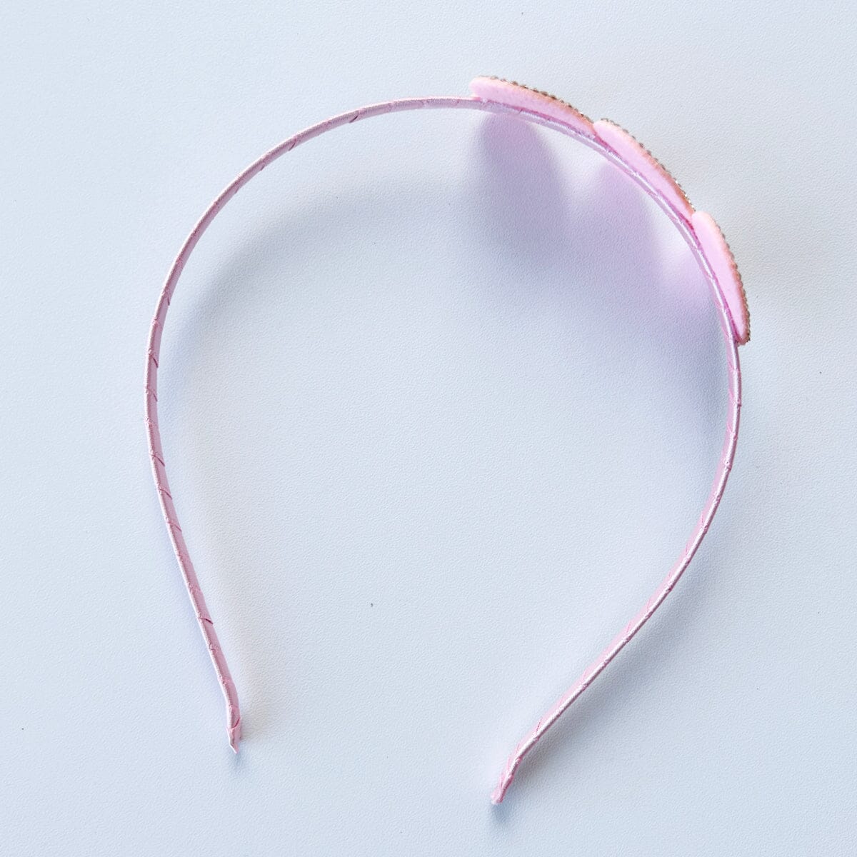 Triple Heart Headband (Pink)