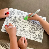 Jingle Bells Mini Colouring & Doodle Mat