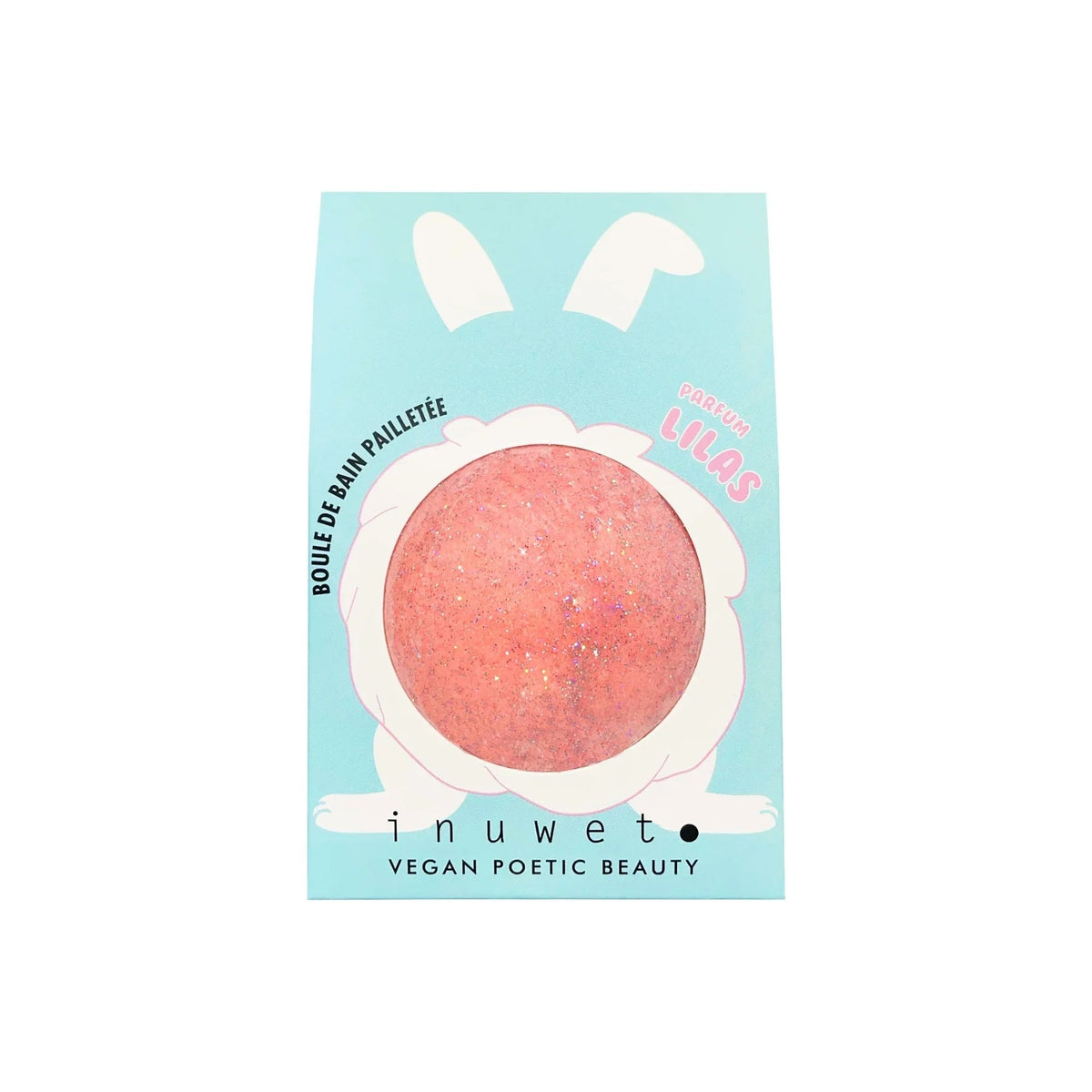 Glitter Fizzer Bath Bomb (Lilac/Pink)