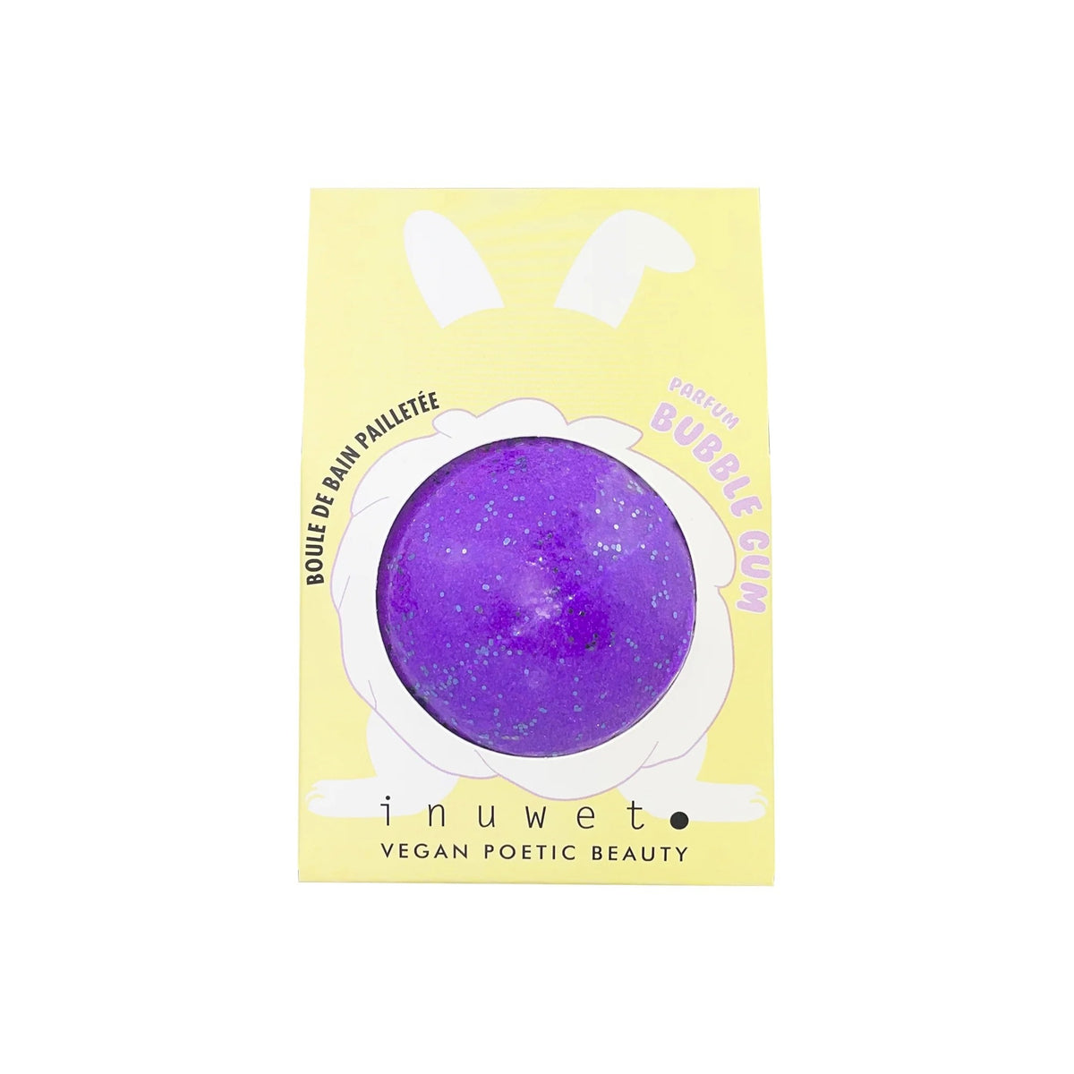 Glitter Fizzer Bath Bomb (Bubblegum/Purple)