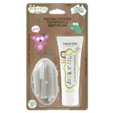 Tooth Buddy Pack - Flavor Free Toothpaste + Silicone Finger