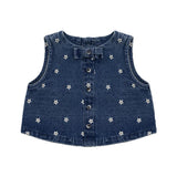 Etta Top (Josie Floral Denim)