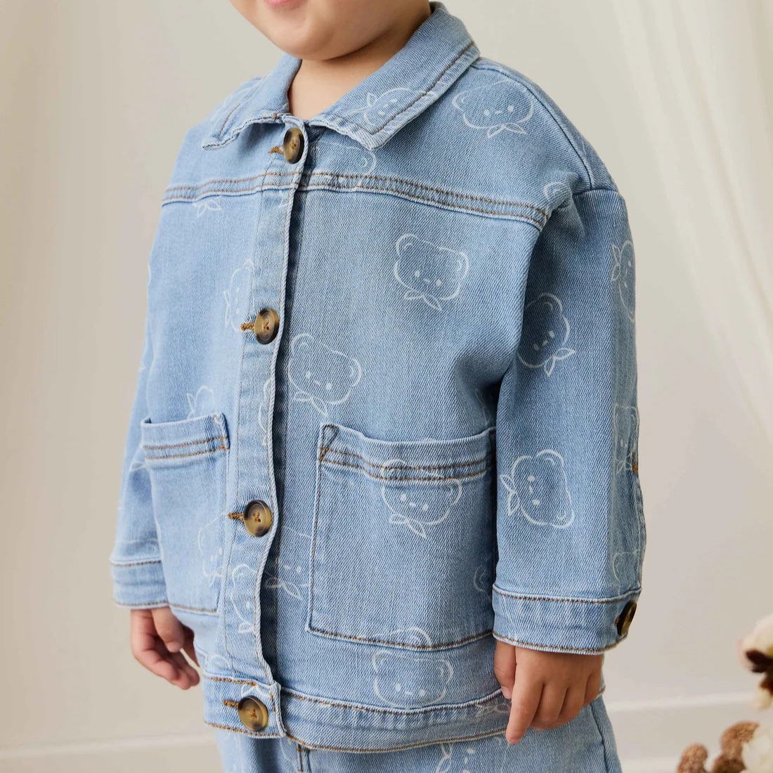 Axel Jacket (Bowie Bear Denim)
