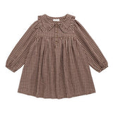 Ira Dress (Cinnamon Gingham)