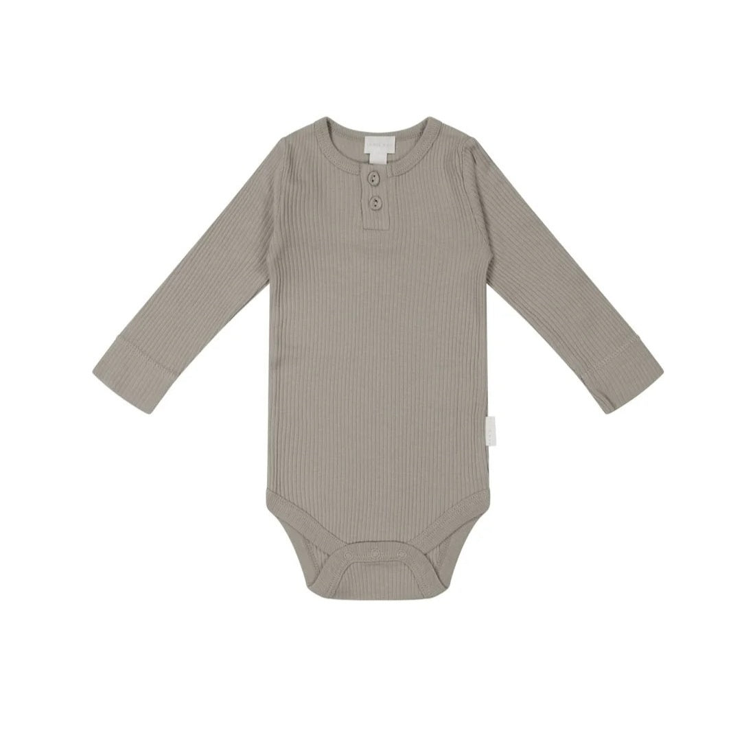 Organic Cotton Modal Long Sleeve Bodysuit (Milford)