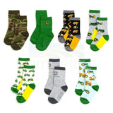 John Deere 7 Pack Crew Socks