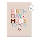 Birthday Hugs Greeting Card