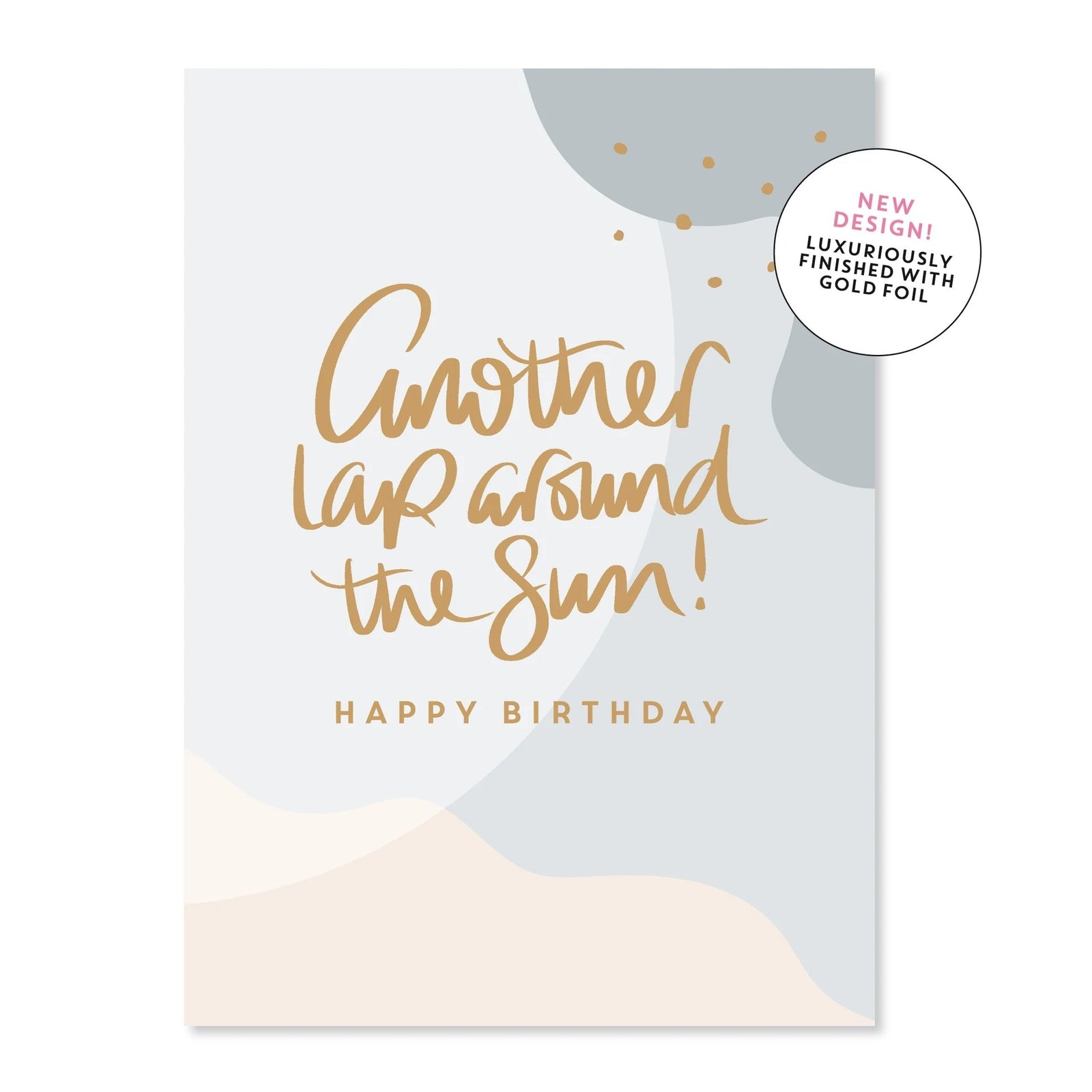 Another Lap around The Sun Greeting Card