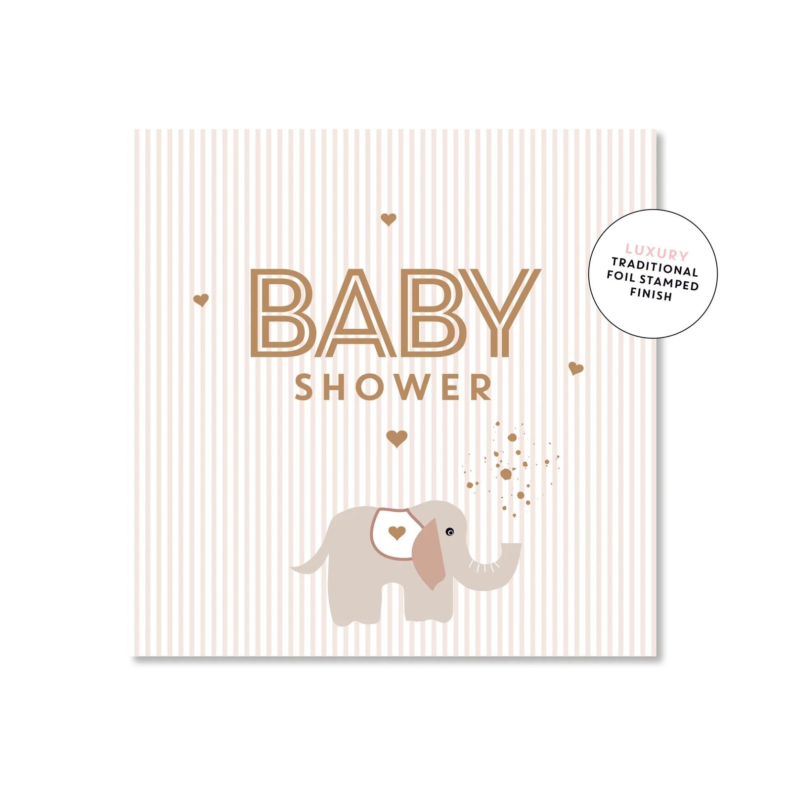 Baby Shower Elephant Small Greeting Card