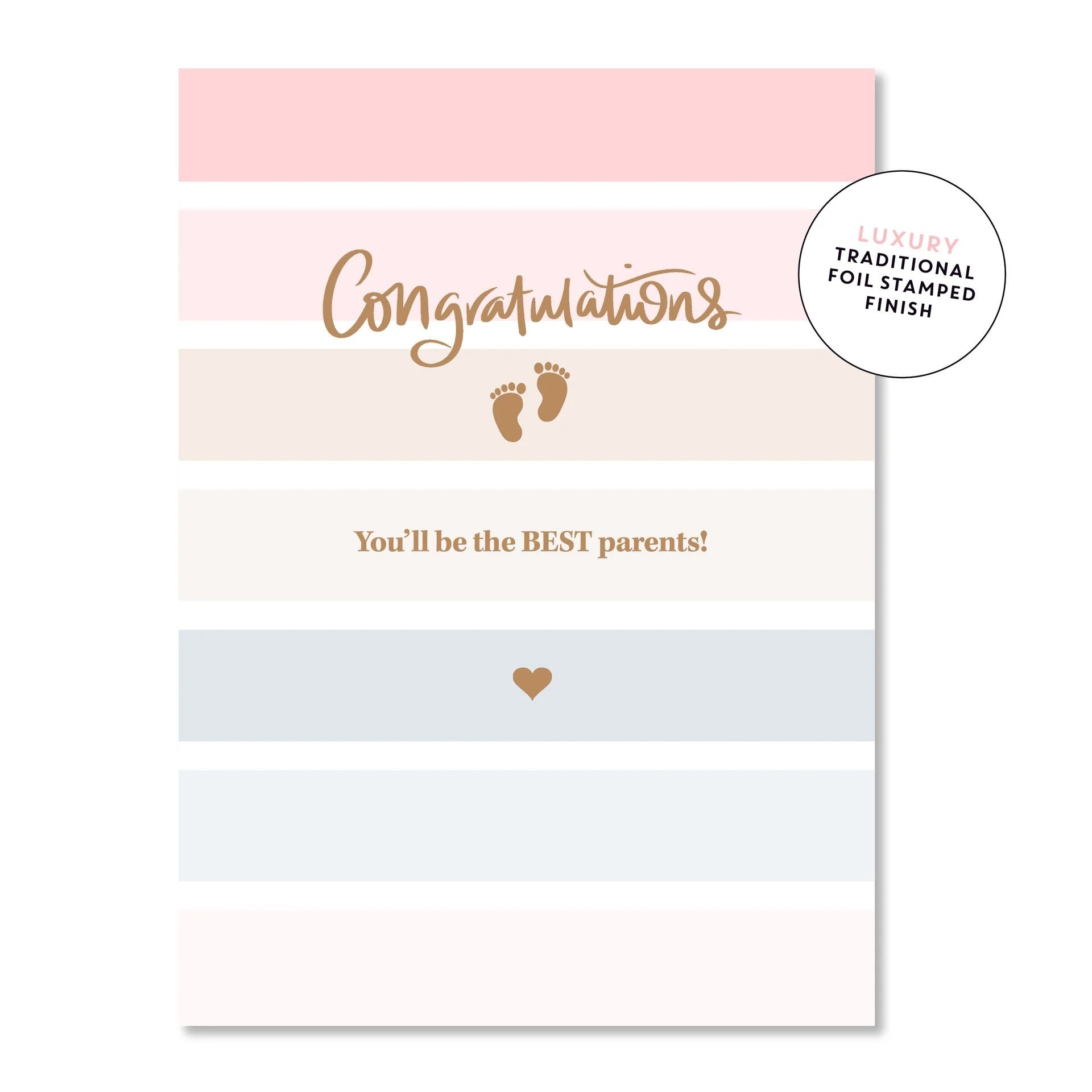 New Parents Congratulations Greeting Card