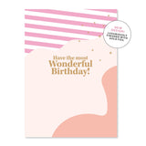 Wonderful Day Greeting Card