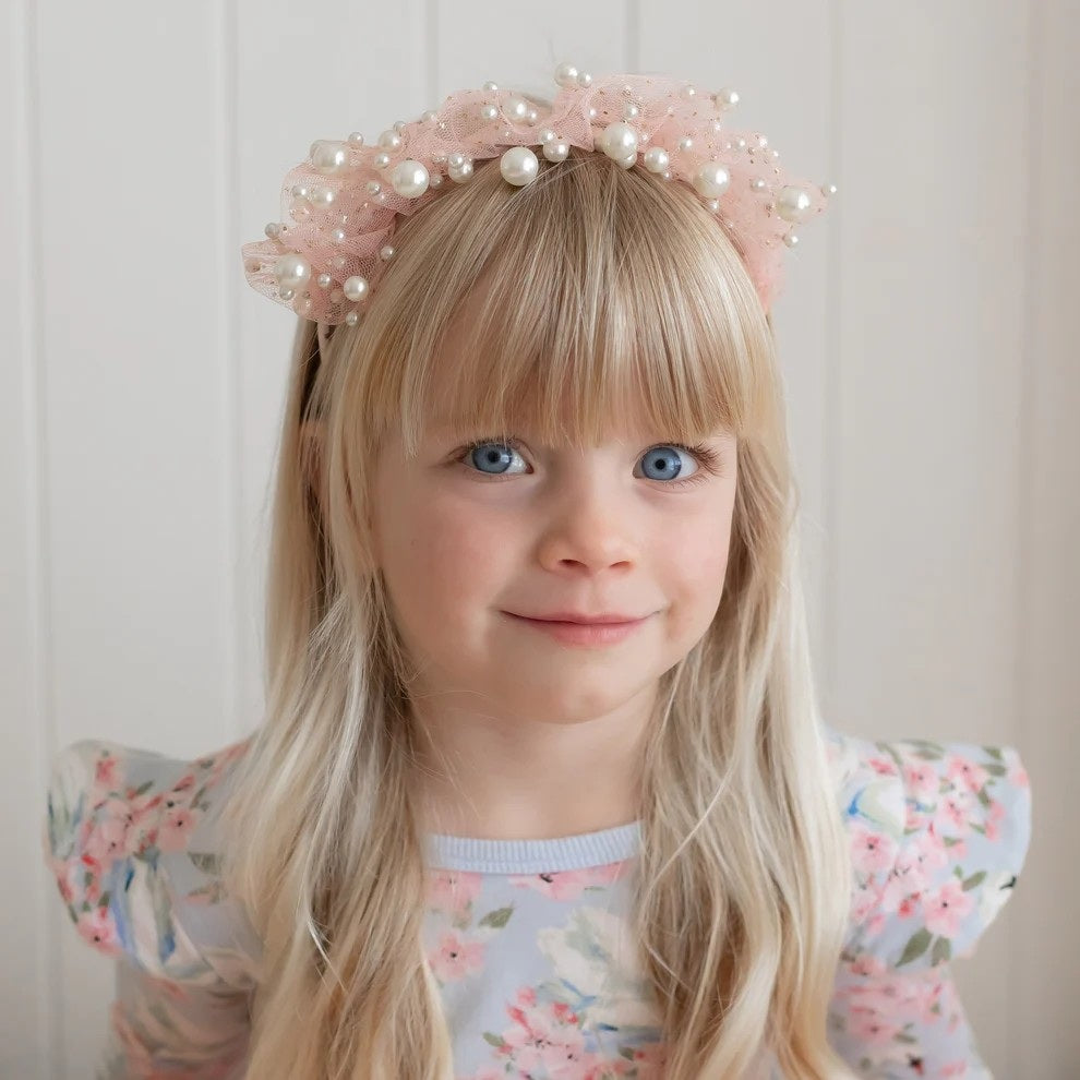 Ava Ballerina Pearl Headband