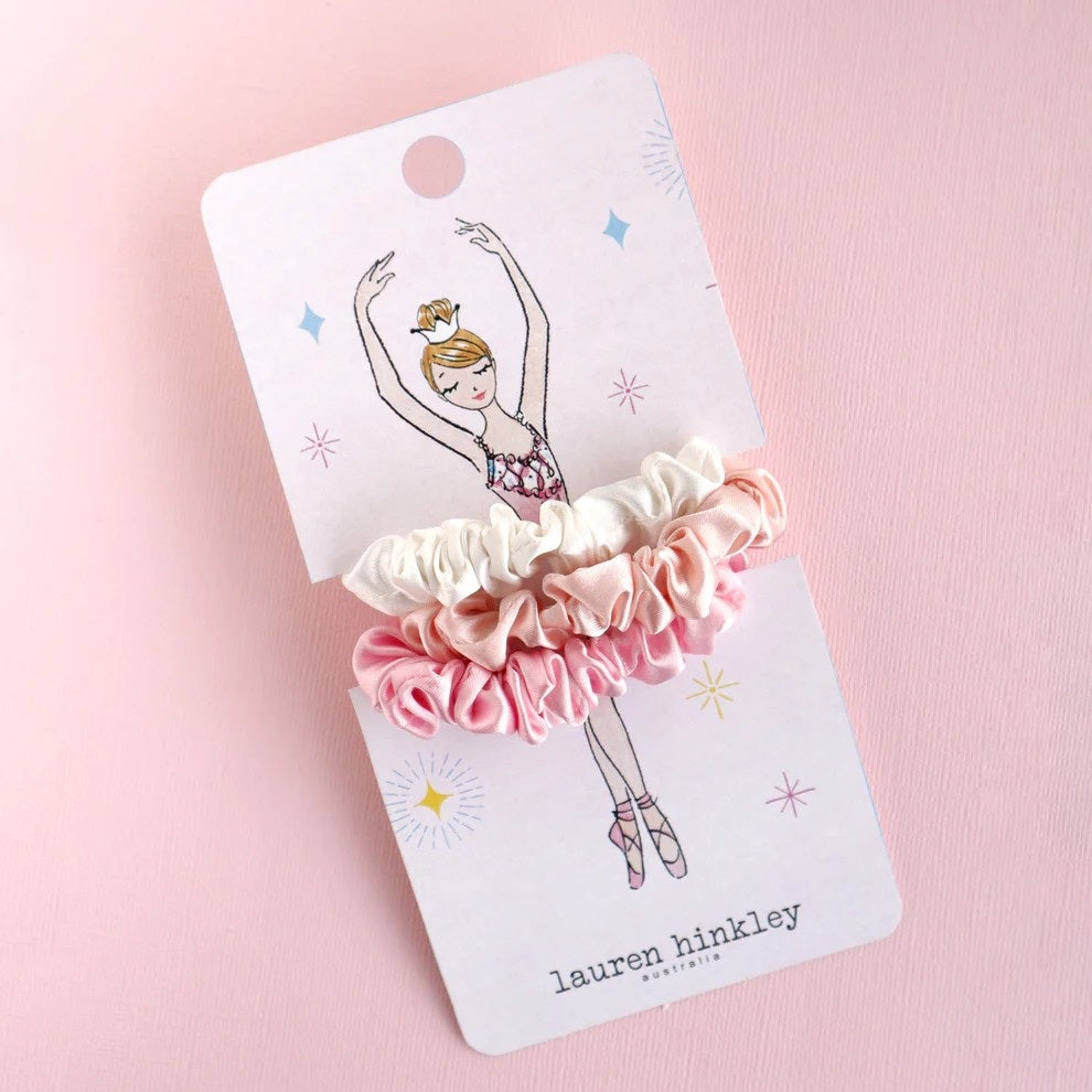 Ava Ballerina Scrunchie Set