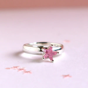 Pink Shining Star Ring (Fairy Box)