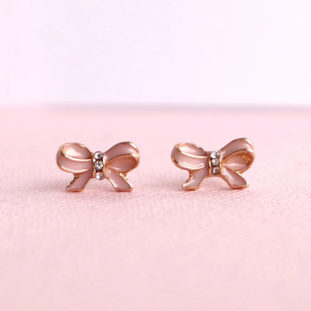 Bow Earrings (Ballerina Box)