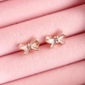 Bow Earrings (Ballerina Box)