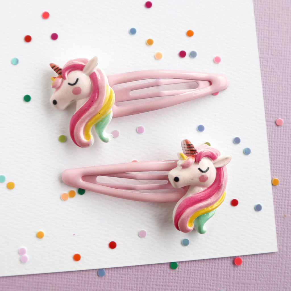 Unicorn Hair Clips