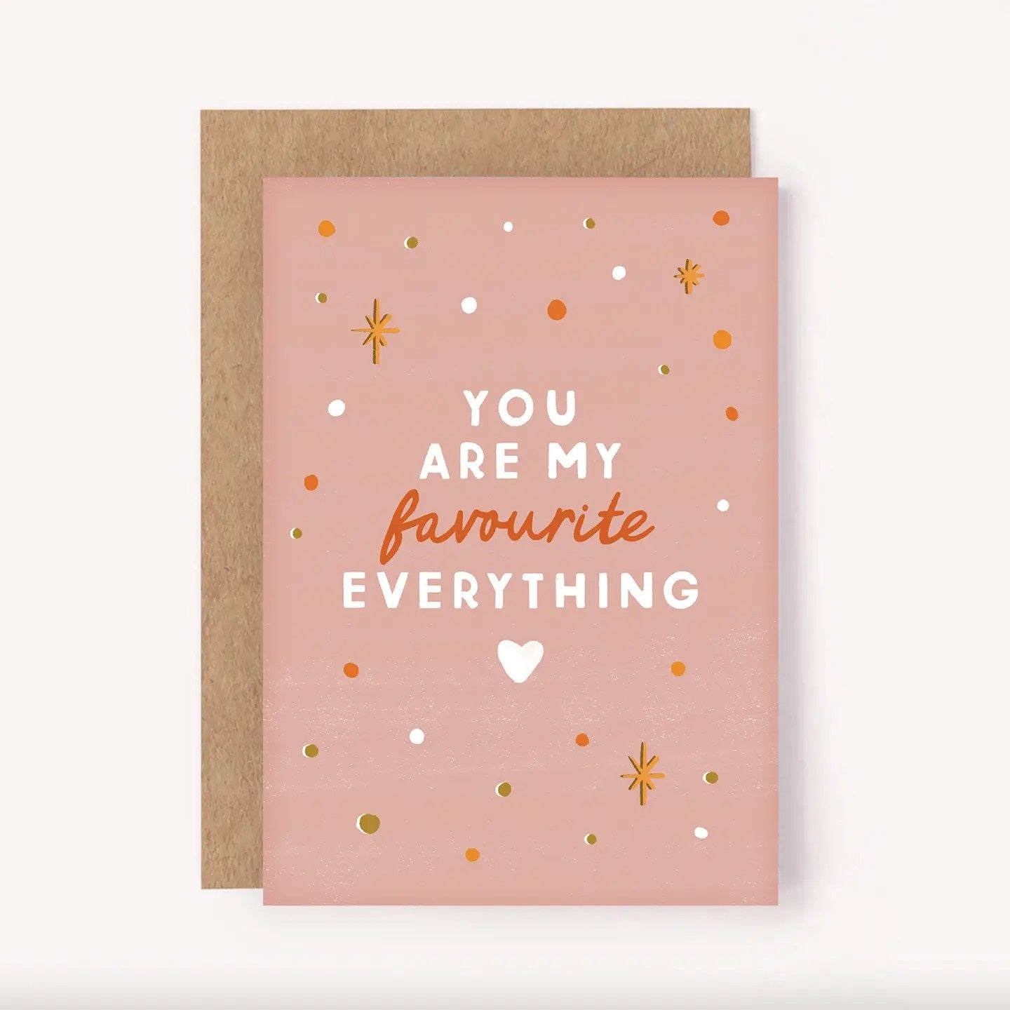 Favourite Everything Greeting Card